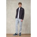 Blauer camicia multitasche Lambert 26sblus04360-007499 [63a01c0b]