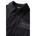 Blauer camicia multitasche Lambert 26sblus04360-007499 [d1ed9a11]