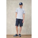 Blauer polo doppia riga Agassiz 26sblut02293-006801 [13ff44c3]
