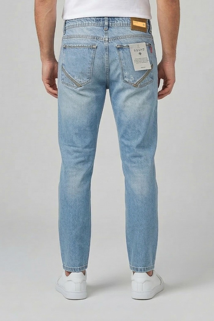 Squad2 jeans in denim di cotone Los Angeles 226005 lav.3 [6e94dd21]