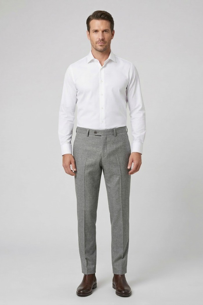 Squad2 pantalone in misto lana Napoli 126046 [fc45c77f]
