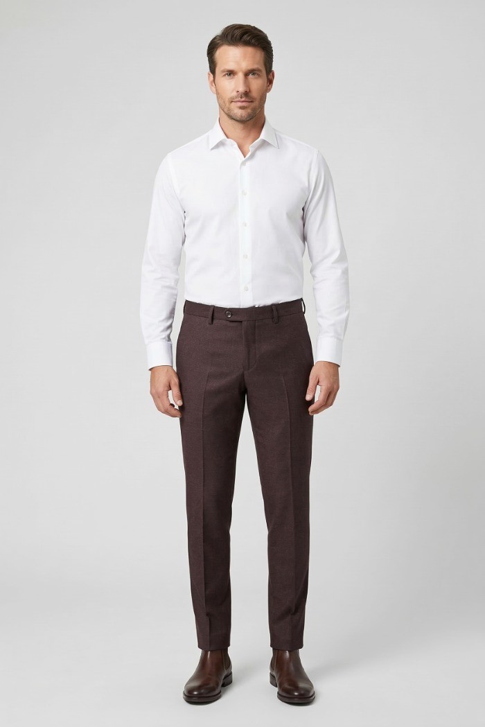 Squad2 pantalone in misto lana Napoli 126046 [d6c8d425]