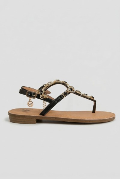 Gold & Gold sandalo infradito con gioielli GL782 [d625cb8c]