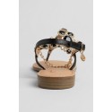 Gold & Gold sandalo infradito con gioielli GL782 [bd4e0e9b]