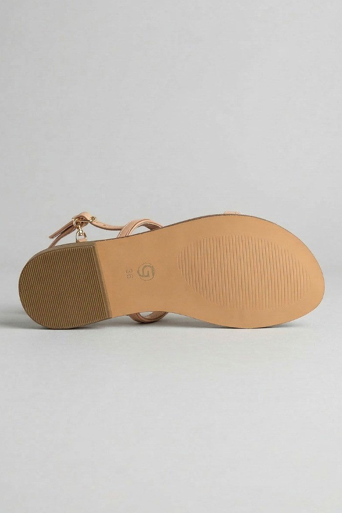 Gold & Gold sandalo infradito con gioielli GL782 [5846235b]