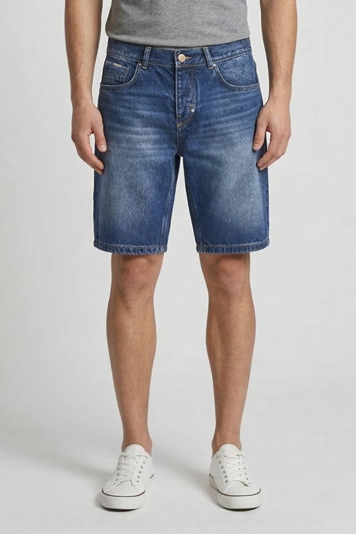 Antony Morato bermuda slim fit in denim Argon mmds00076-fa700169-w02256 [9fad626d]