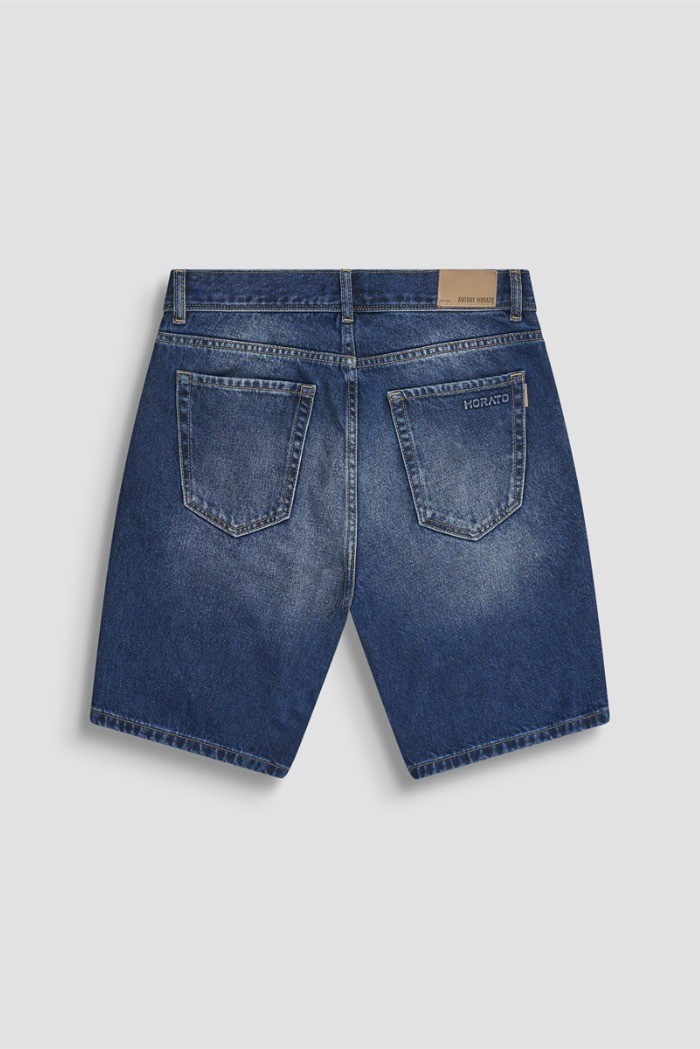 Antony Morato bermuda slim fit in denim Argon mmds00076-fa700169-w02256 [43db667e]