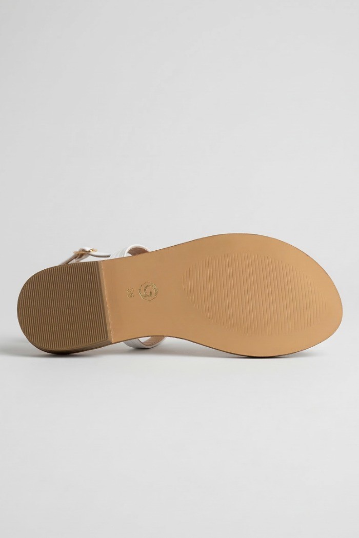 Gold & Gold sandalo infradito con dettaglio gioiello GL787 [317e8749]