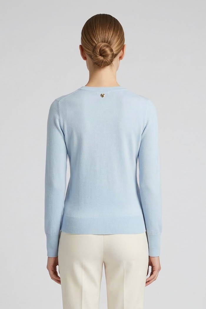 Blash maglia girocollo in misto viscosa BS1700004 [e9281834]