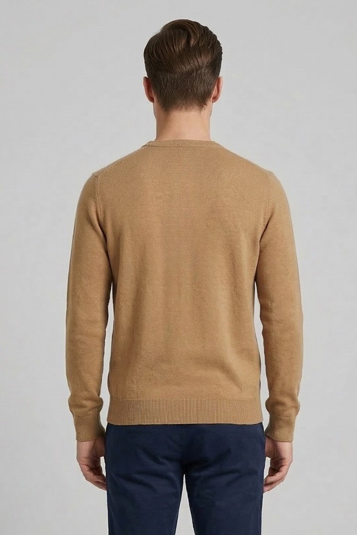 Urban Ring maglia girocollo in misto lino e cotone UR1100030 [f475a35b]