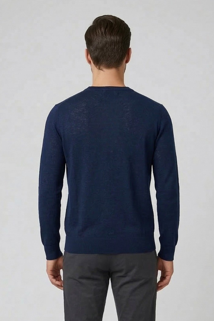 Urban Ring maglia girocollo in misto lino e cotone UR1100030 [4bbdbe54]