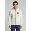 John Richmond felpa cappuccio in cotone Sentane ump26034fe [2b3bccf0]