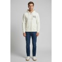 John Richmond felpa cappuccio in cotone Sentane ump26034fe [45004ef9]
