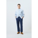 Roy Roger's pantalone chino in lino Portofino rru90301p4230569 [289d0ae9]
