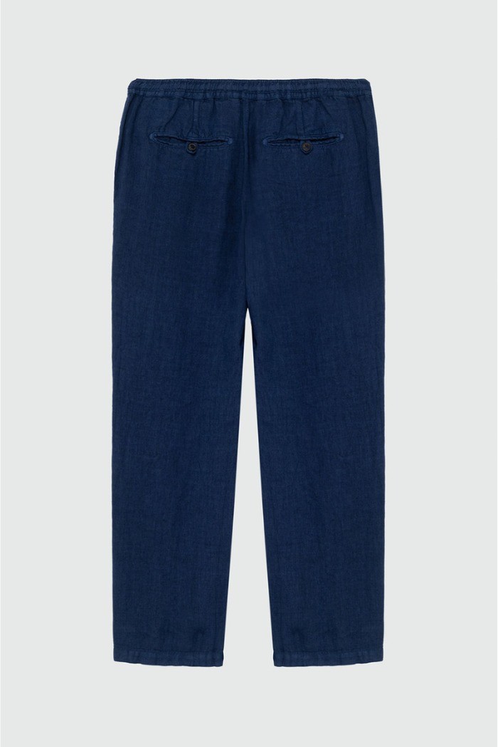 Roy Roger's pantalone chino in lino Portofino rru90301p4230569 [46a688e0]
