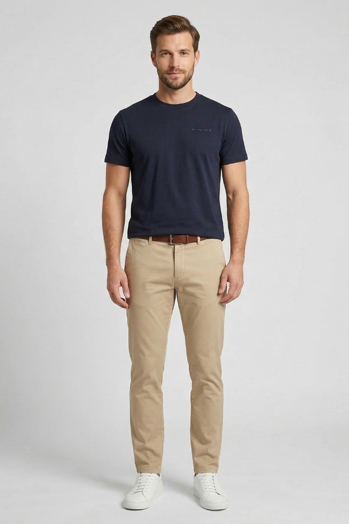 John Richmond t-shirt in cotone Sorim ump26010ts [9662cc0b]