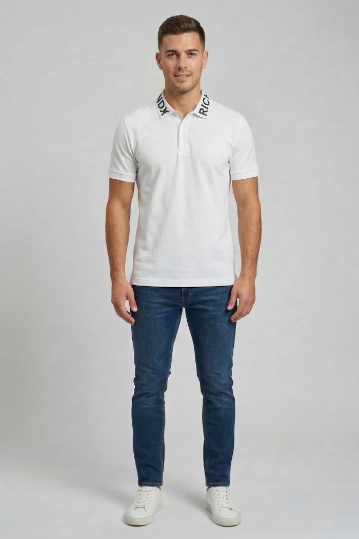 John Richmond polo in piquet di cotone Sutle ump26011po [655eae4c]