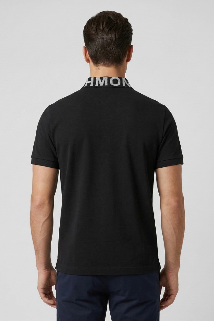 John Richmond polo in piquet di cotone Sutle ump26011po [f941d7c4]