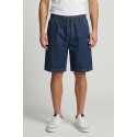 John Richmon bermuda in denim di cotone Moropo ump26217be [246cc6a0]