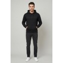 John Richmond felpa con cappuccio in misto cotone Kery ump26341fe [d72339a2]