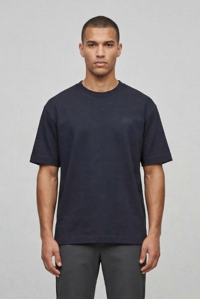 Antony Morato t-shirt boxy fit con logo ricamato mmks02621-fa100242 — 805219040078519_1