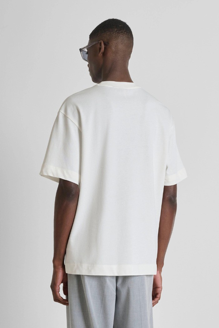 Antony Morato t-shirt boxy fit con logo ricamato mmks02621-fa100242 [62b36b2f]