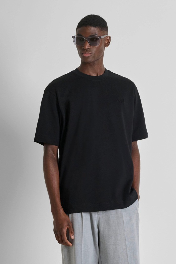 Antony Morato t-shirt boxy fit con logo ricamato mmks02621-fa100242 [e654db63]