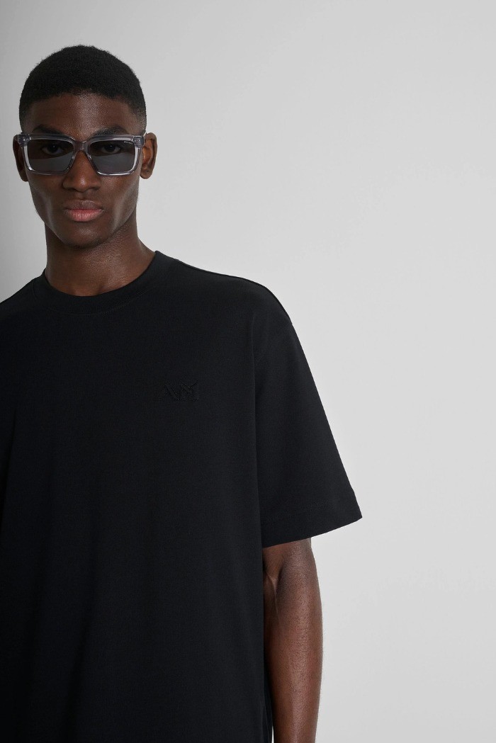 Antony Morato t-shirt boxy fit con logo ricamato mmks02621-fa100242 [886f596a]
