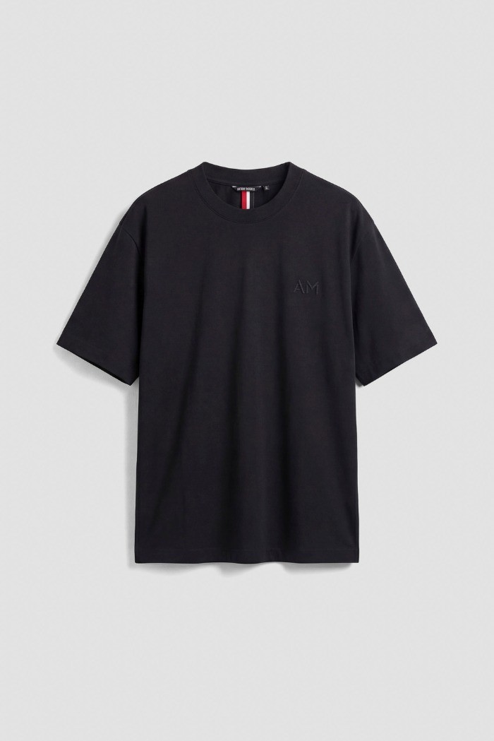 Antony Morato t-shirt boxy fit con logo ricamato mmks02621-fa100242 [8d3f1e74]