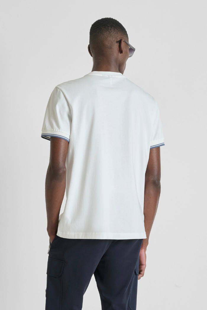 Antony Morato t-shirt regular fit in jersey con logo mmks02623-fa100240 [b4b942b3]