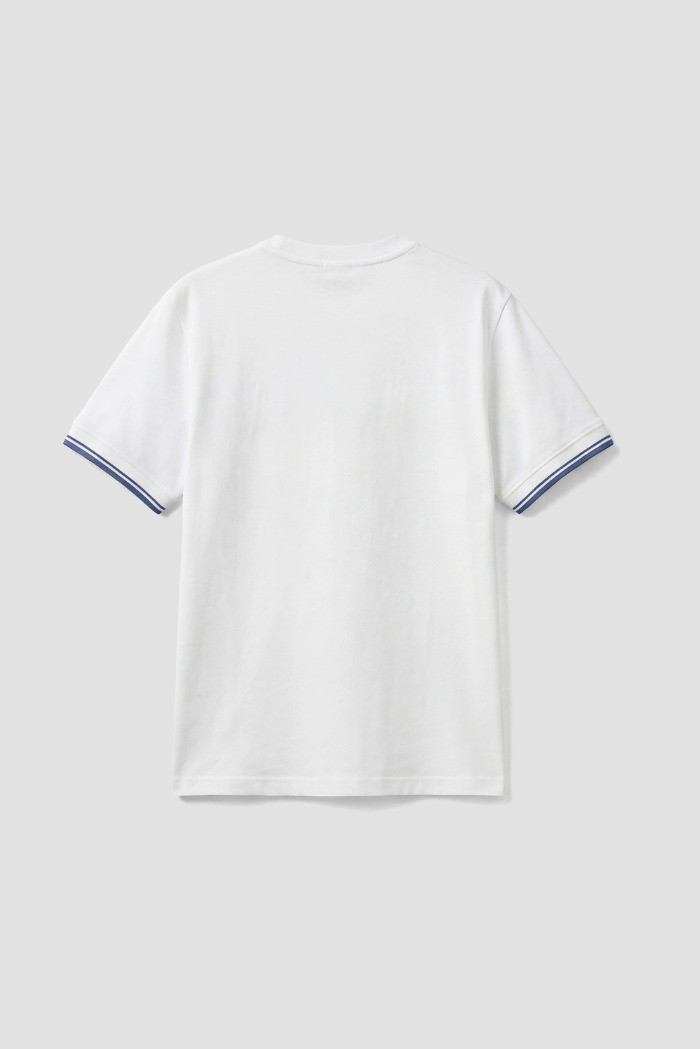 Antony Morato t-shirt regular fit in jersey con logo mmks02623-fa100240 [b1e905ad]