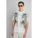 Antony Morato t-shirt regular fit in jersey con stampa floreale mmks02628-fa100144 [6b865bf6]