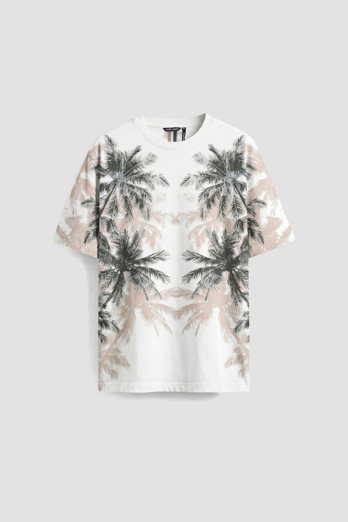 Antony Morato t-shirt regular fit in jersey con stampa floreale mmks02628-fa100144 [6ed61ce8]