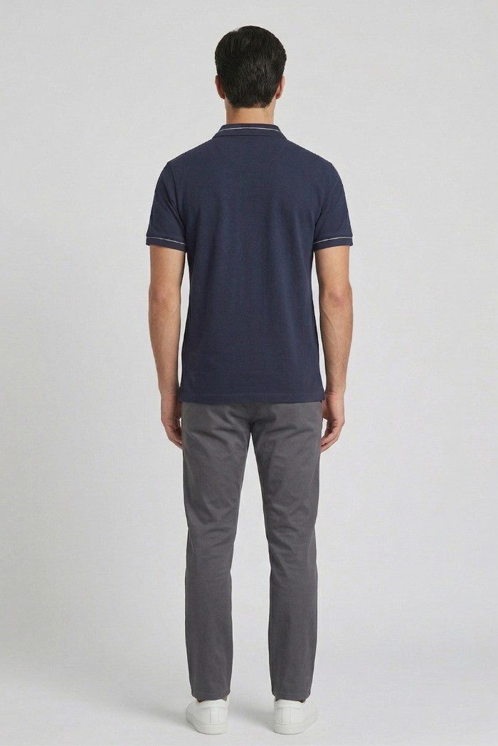 Antony Morato polo regular fit in piquet di cotone mercerizzato mmks02665-fa100083 [78054785]