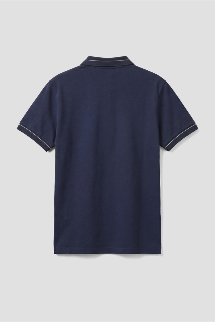 Antony Morato polo regular fit in piquet di cotone mercerizzato mmks02665-fa100083 [ca48c19f]
