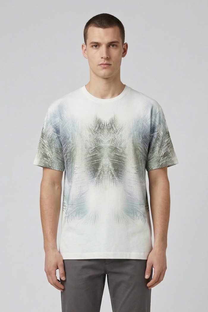 Antony Morato t-shirt regular fit con stampe allover mmks02680-fa100144 [bf2d4c4b]