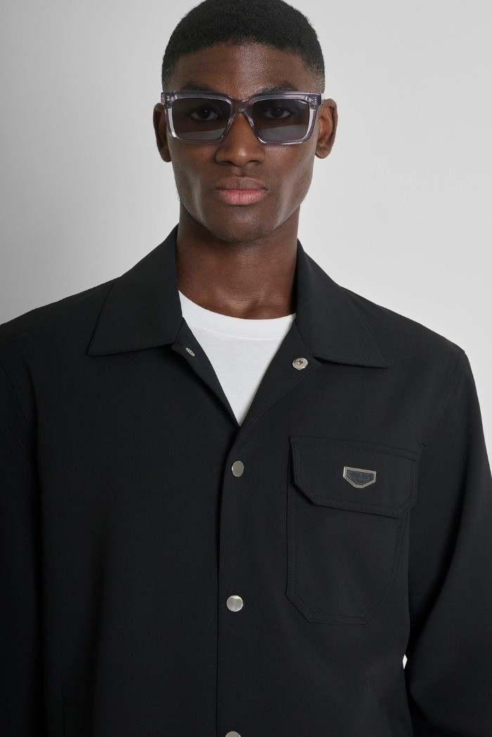 Antony Morato camicia regular fit in misto viscosa elastica Tirana mmsl00787-fa600295 [272ffff8]