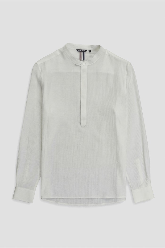 Antony Morato camicia relaxed fit in misto viscosa soft touch Sydney mmsl00802-fa400109 [02e324a2]