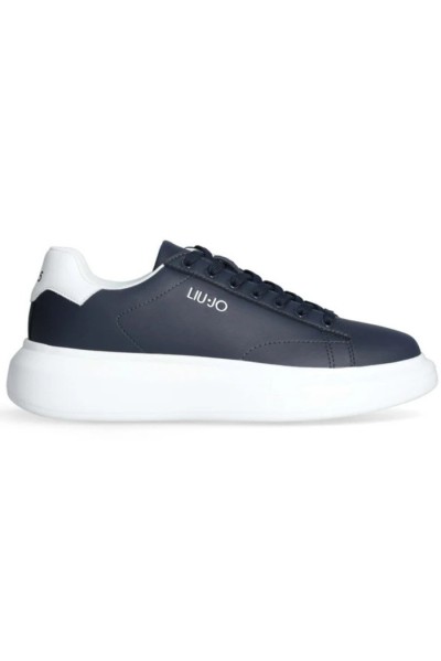 Liu Jo sneaker platform in pelle Big 01 7B4027PX474 — 805219040078888_2