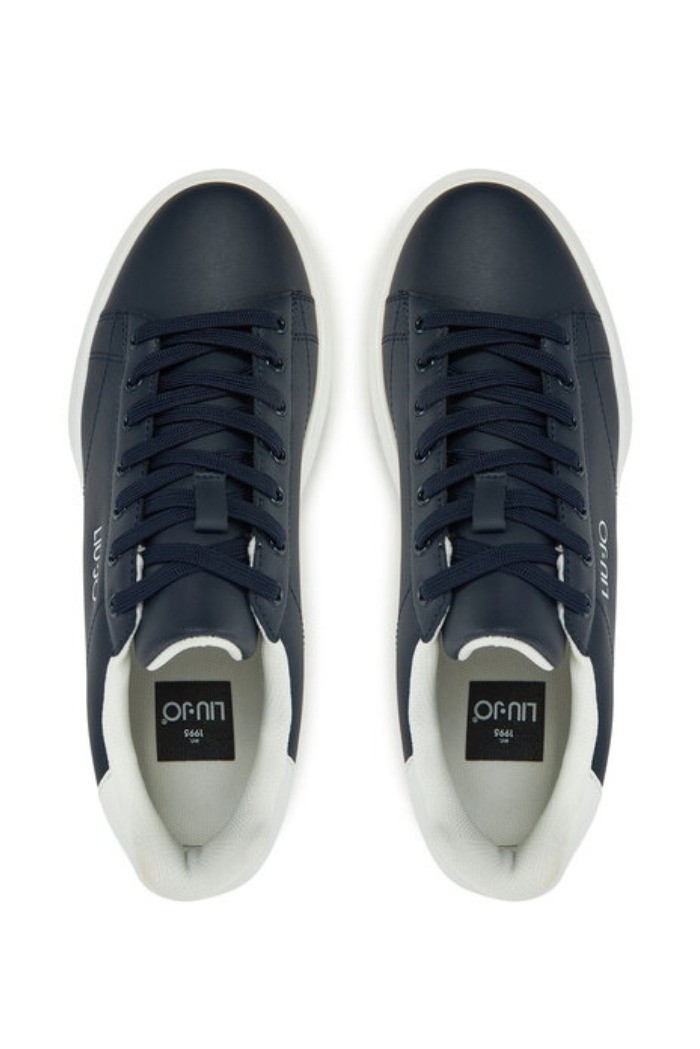 Liu Jo sneaker platform in pelle Big 01 7B4027PX474 [6e4ff038]