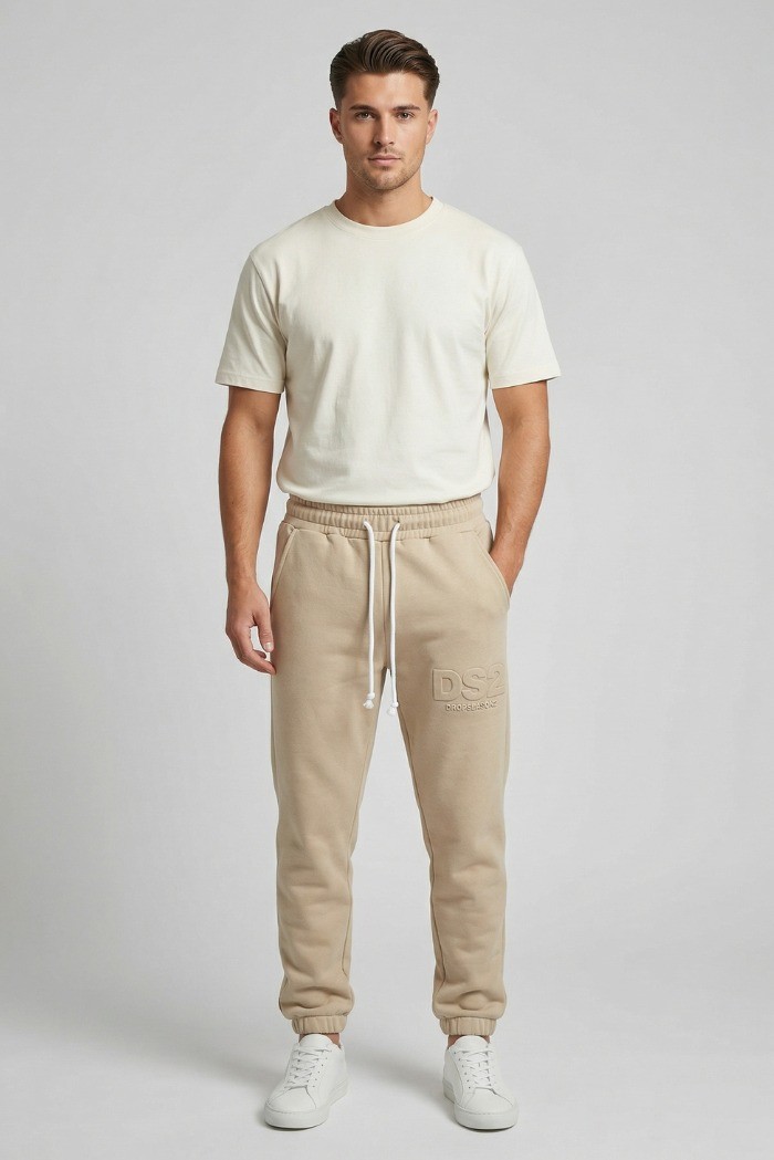 Drop Season 2 pantalone in felpa in cotone SS26207 [31bc8ef7]