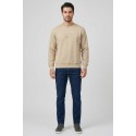 Drop Season 2 felpa girocollo in cotone con logo in rilievo SS26204 [a9840680]