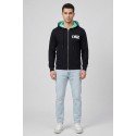 Drop Season 2 felpa in cotone con zip e cappuccio SS26210 [69ca9d7b]