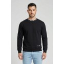 Drop Season 2 felpa girocollo in cotone con logo sul colletto SS26303 [407ce321]