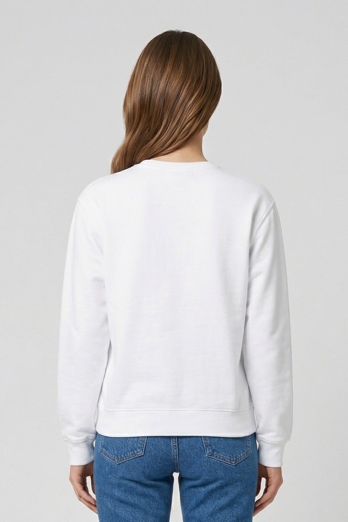 Drop Season 2 felpa girocollo in cotone con stampa logo SS26W502 [1a118038]