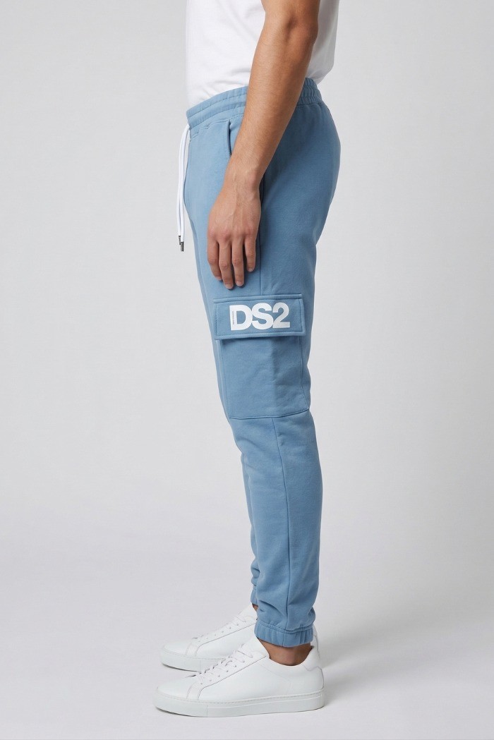 Drop Season 2 pantalone in felpa cargo in cotone SS26275 [20537560]