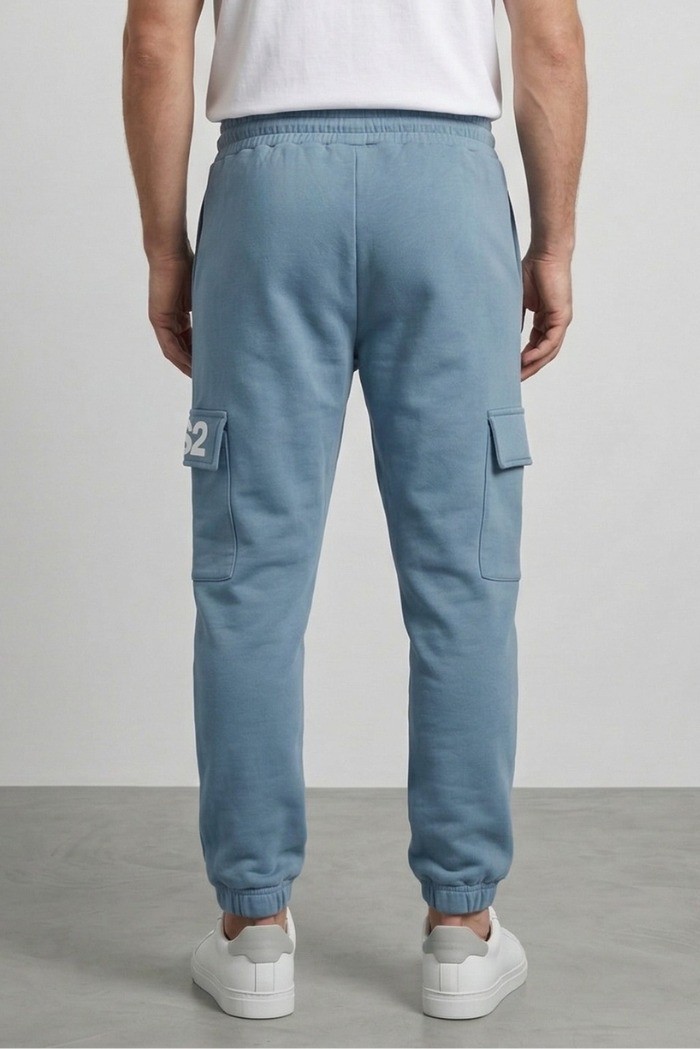 Drop Season 2 pantalone in felpa cargo in cotone SS26275 [974eb464]