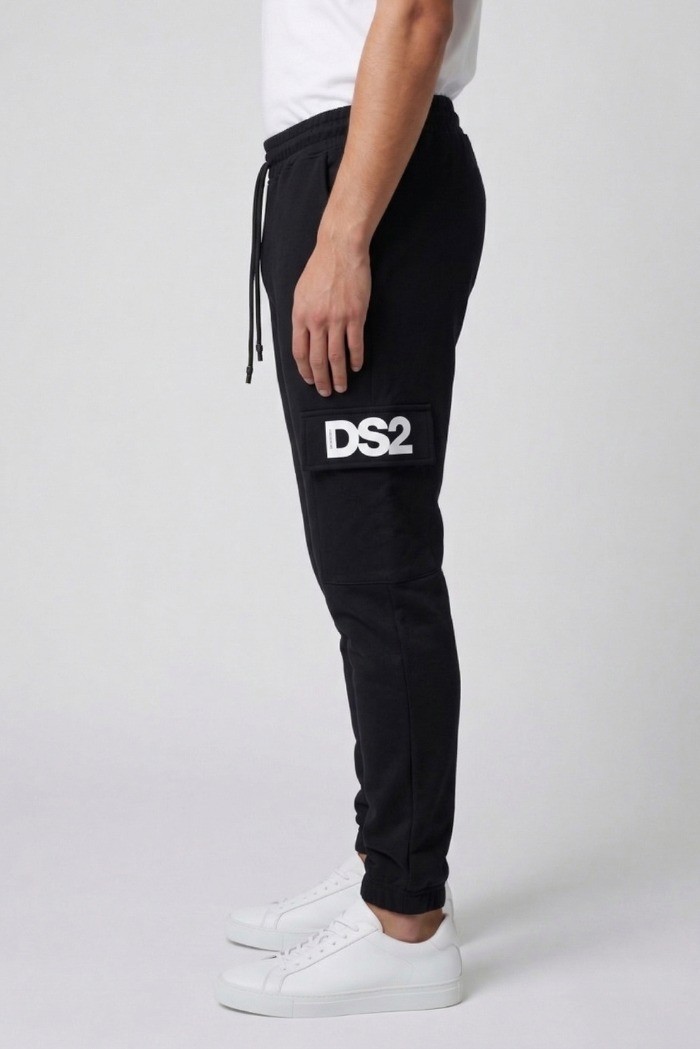 Drop Season 2 pantalone in felpa cargo in cotone SS26275 [981d0739]