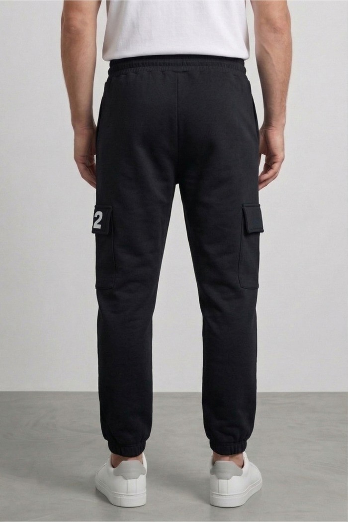 Drop Season 2 pantalone in felpa cargo in cotone SS26275 [2f00c63d]
