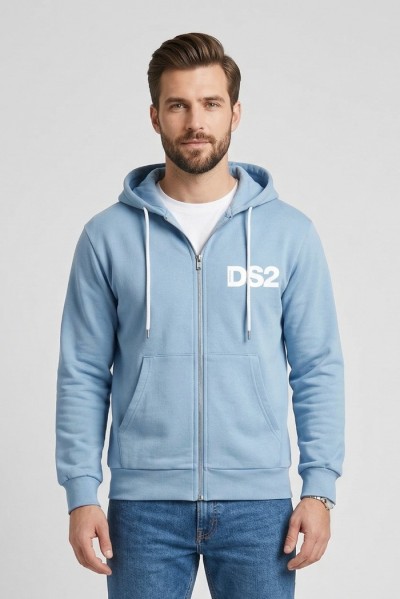 Drop Season 2 felpa in cotone con cappuccio SS26271 — 805219040078752_2